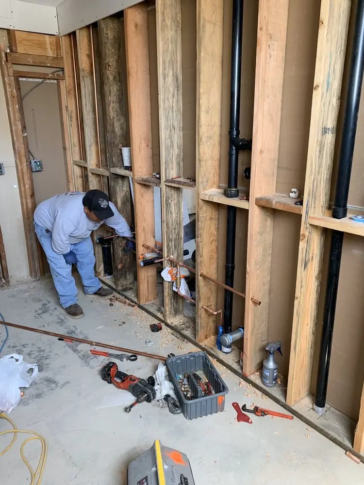 Commercial rough-in plumbing for Gas Line Repair in College Hills